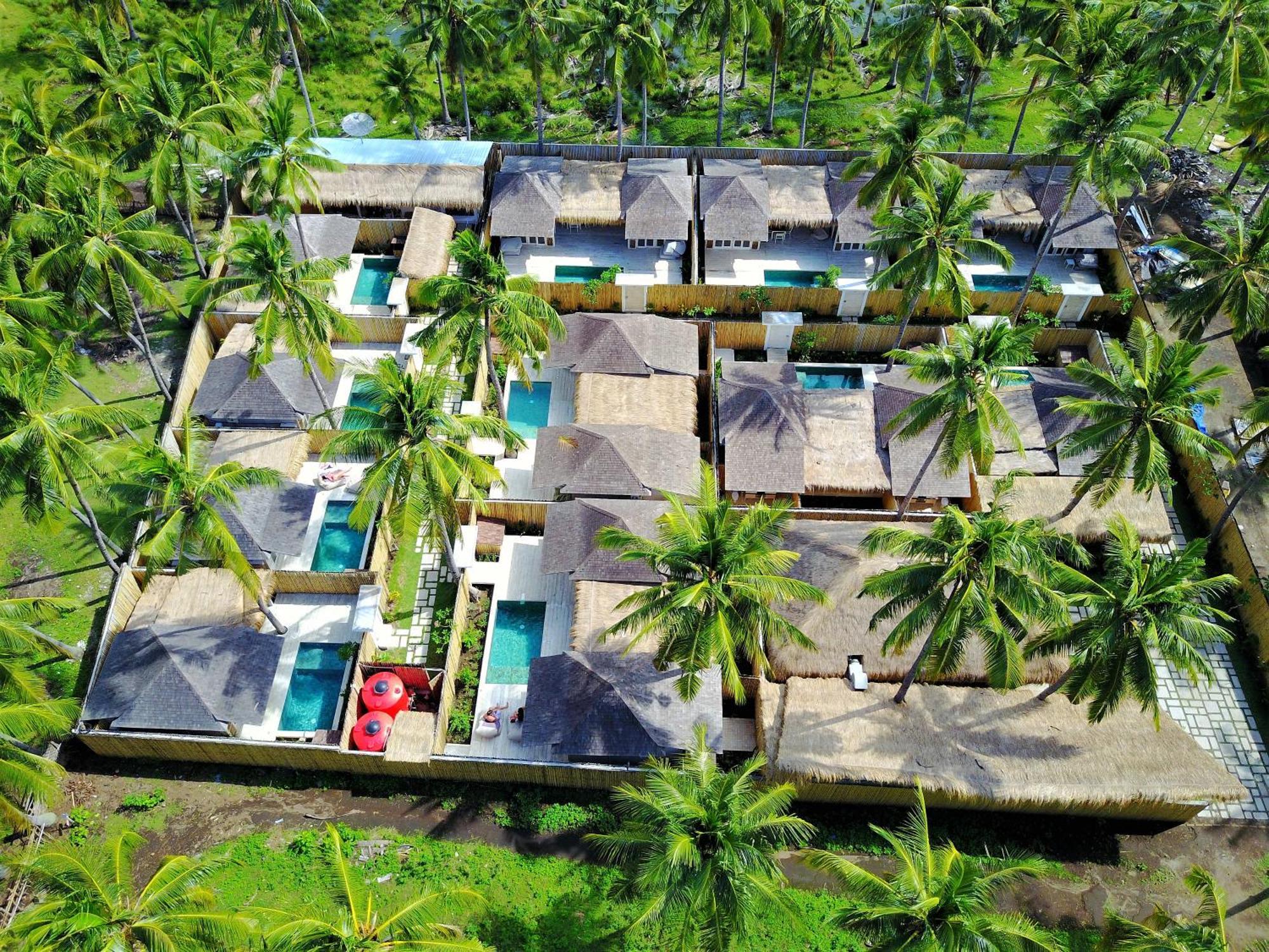 Villas Edenia - Luxe Villas With Private Pools Gili Trawangan Exterior photo
